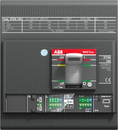 ABB Stotz-Kontakt XT2S 160 Ekip LS/I In=63A 4p FF , XT2S 160 Ekip LS/I IN=63A 4P FF Compact circuit breaker Tmax XT2 , 1SDA067835R0001