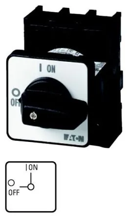 Eaton P1-25/EZ/2HI11 on-off switch central installation, 012395