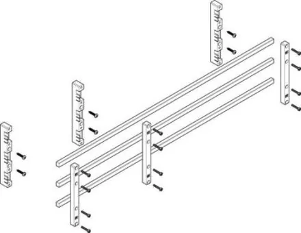 ABN 60mm with CU 12x10mm 3-pole 70mm busbar module (MTSC32733)