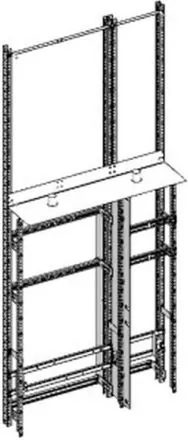 ABB Striebel & John 3/8MWR11 mounting unit for M+W VBEW accessories for TriLine cabinet series, 2CPX037023R9999