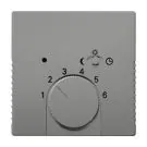 Busch-Jaeger 1795-803 Central plate for room temperature controller, metallic grey Busch-Jaeger 1795-803 Central plate for room temperature controller, metallic grey