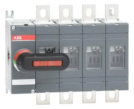 ABB Stotz-Kontakt 1SCA120520R1001 OT160EV04K 4-pole 160A switch disconnector