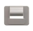 Busch-Jaeger 6477-20 Central plate for Busch-powerDock platinum