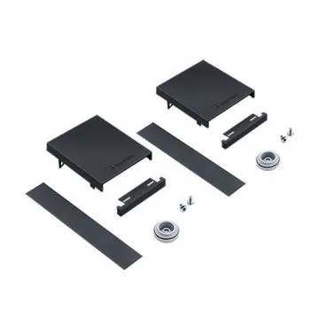 Zumtobel 22172344 SLN2 MSC/MSP EC SET L9 BK end cap set