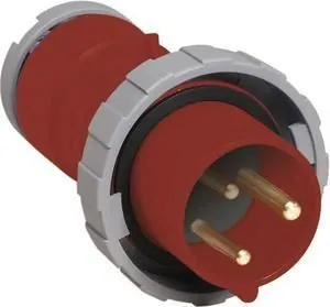 ABB Stotz-Kontakt 232P9W , plug, 9h, 32 A, IP67, 2P+E , 2CMA166724R1000