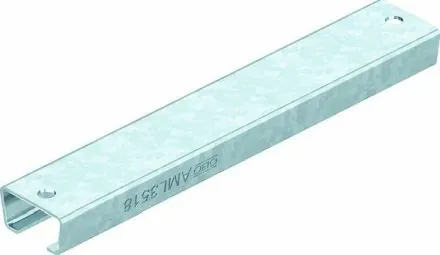 OBO Bettermann 1119826 AML3518P0200FT perforated SW:16.5mm profile rail