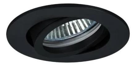 Brumberg 12371083 350mA 3W 2700K black LED recessed ceiling spotlight