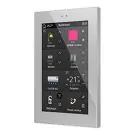 ZENNIO ZVIZ50S KNX touch panel | silver | 5 inches