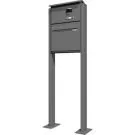 Ritto RGE1383120 Letterbox Freestanding Vertical Video, Pur, Stainless Steel Ritto RGE1383120 Letterbox Freestanding Vertical Video, Pur, Stainless Steel