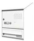 Ritto RGE1308170 letterbox surface-mounted horizontal audio, Pur, white