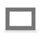 MDT VCB-07SI.04 glass frame VisuControl | brushed stainless steel | 7 inch