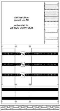 ABB Striebel & John 2CPX056082R9999 WX42K2L MuW cpl.TX412S 800A cabinet