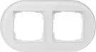 Gira 0212130 2-way white cover frame Gira 0212130 2-way white cover frame