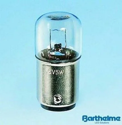 Barthelme 00142403 RL/I 16x35mm BA15d 24V 3W tubular lamp