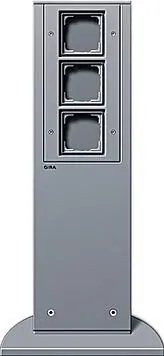 Gira 134526 491mm 3x empty unit energy column color aluminum