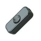 Kopp 193605088 2-pole 10A black cord switch Kopp 193605088 2-pole 10A black cord switch