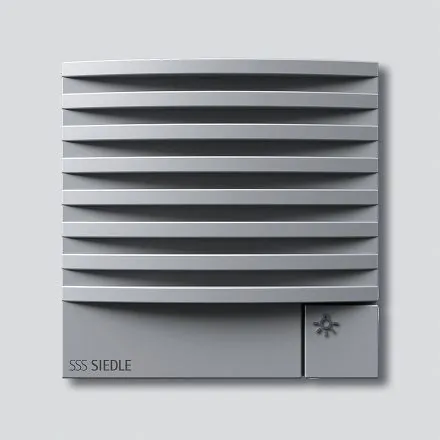 Siedle TLM/LL 611-02 SM door loudspeaker module Line-Level in silver metallic