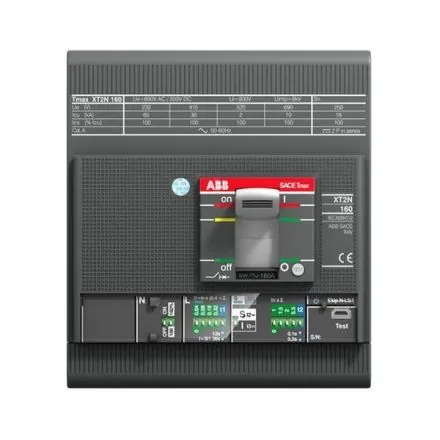 ABB Stotz-Kontakt 1SDA074968R0001 XT2S 125 Ekip LSI In=100A 4p FF UL/CSA circuit breaker