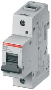 ABB Stotz-Kontakt S801N-B50, high-performance circuit breaker, 50A, B, 400VAC=Icu 36kA, 690VAC=Icu 4.5kA, 1P, 2CCS891001R0505