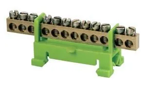 ABB Stotz-Kontakt SZ-N11/3C, neutral conductor terminal 11x16qmm, one-sided closed, insulated, GHV0360876R0012