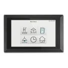 ARCUS 22414104 KNX touch display | with integrated RTR | aluminum black | 4.3 inches