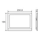 BUSCH-JAEGER H8237-4W-03 Touch panel IP touch | LAN/WLAN | white | 10 inches