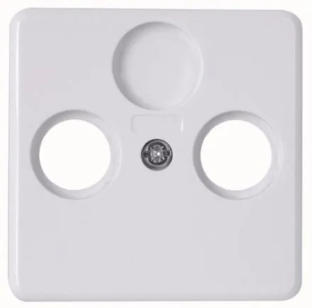 Kopp 358613000 antenna socket TV/RF HK02 arctic white cover