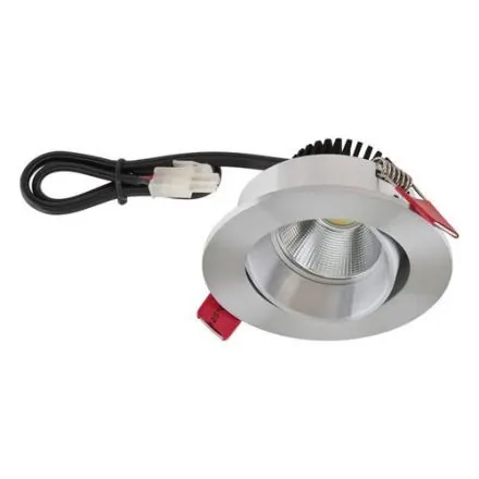 EVN 568014627 6W 2700K 575lm R sb alu polished LED recessed ceiling spotlight