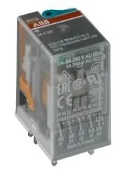 ABB Stotz-Kontakt CR-M048DC2, plug-in interface relay 2We, A1-A2=48VDC, 250V/12A, 1SVR405611R6000