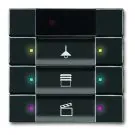 BUSCH-JAEGER 6129/01-81 KNX pushbutton sensor IR | anthracite BUSCH-JAEGER 6129/01-81 KNX pushbutton sensor IR | anthracite