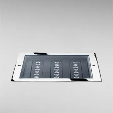 Spittler 301503 LED recessed floor light 3000K 1x26.4W Power LED round bundled optics