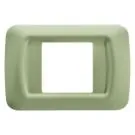 Gewiss GW22542 System Top 2M Venice green cover frame Gewiss GW22542 System Top 2M Venice green cover frame
