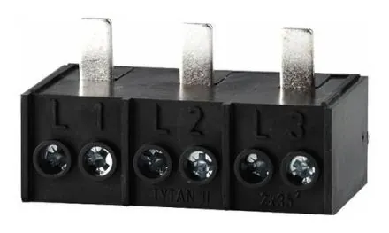 Doepke DK D0 double terminal, 3-pin, 3x2x35, 09980140