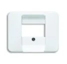 Busch-Jaeger 1766-24G central plate studio white high gloss Busch-Jaeger 1766-24G central plate studio white high gloss