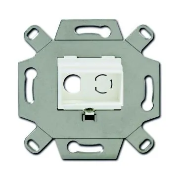 Busch-Jaeger 0263/12 communication adapter, for RCA sockets alpine white