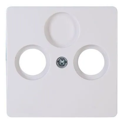 Kopp 334902182 PARIS TV/RF arctic white antenna cover