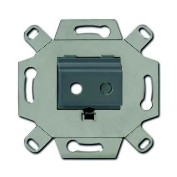 Busch-Jaeger 0264/13 communication adapter, for mini jack sockets 3.5 mm grey