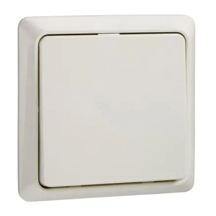 ELSO 506100 42V/1A flush-mounted RENOVATION pearl white button