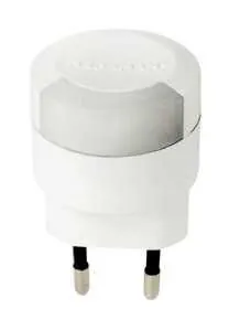 Megaman MM00103 night light yellow LED 0.2W Euro plug rotary switch