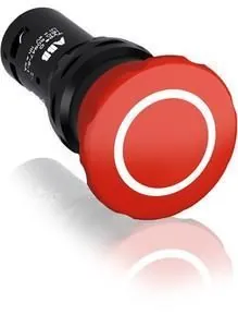 ABB Stotz-Kontakt CE4P-10R-02, emergency stop button Compact 40mm pull-release 2NC CombiLine-Compact, 1SFA619551R1051