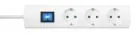 Kopp 232602016 UNOversal 3-way white 3m power strip Kopp 232602016 UNOversal 3-way white 3m power strip