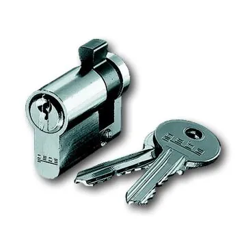 Busch-Jaeger 0520 PZ-VS DIN profile half cylinder, different locking, with 3 keys