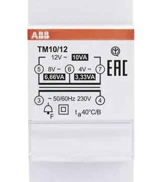 ABB Stotz-Kontakt 2CSM228715R0802 TM10/12 bell transformer