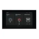 BUSCH-JAEGER RT/U30.0.11-825 KNX touch panel | black glass | 5 inches