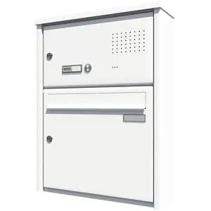 Ritto RGE1350170 Letterbox surface-mounted vertical Audio, Pur, white