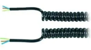 Bachmann 654.182 spiral cable YMHY-J 3G1,5 black