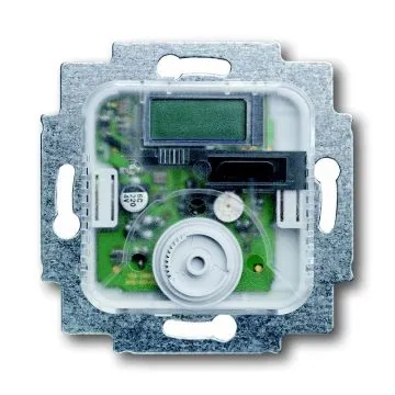 Busch-Jaeger 1096 UTA El. room temperature controller UP, slide switch, actual value display, 24 V