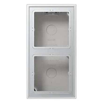 Jung AL2582A-L surface-mounted cap 2-way, LS series, aluminum