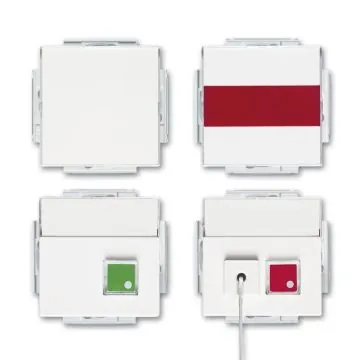 Busch-Jaeger 1510 UC-84-101 Call set for disabled toilet, according to DIN0834 studio white