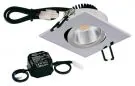 EVN PC24N91140 P Q. black chr 4000K 8.4W 1060lm NG LED recessed ceiling spotlight